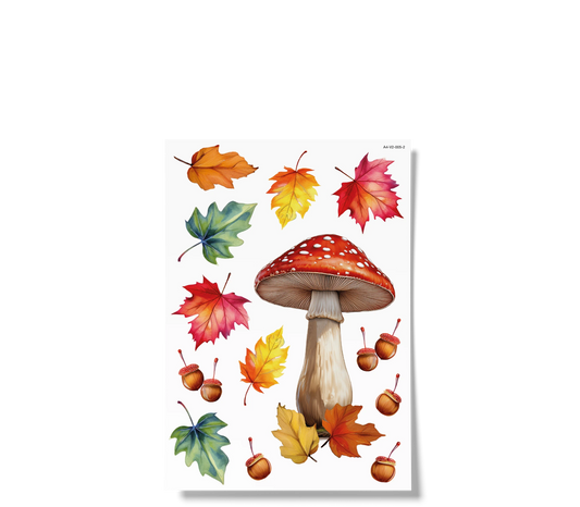 Fensterbilder | Herbstwald