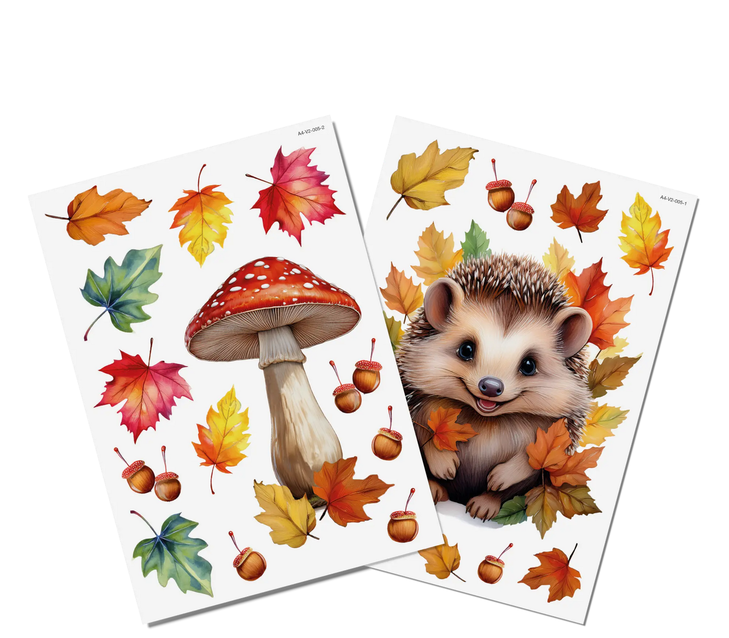 Fensterbilder | Herbstwald