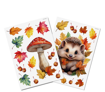 Fensterbilder | Herbstwald