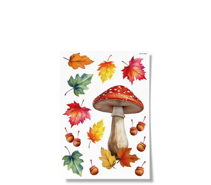 Fensterbilder | Herbstwald