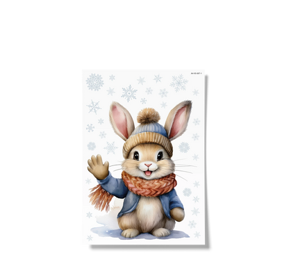 Fensterbilder | Wintertiere