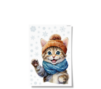 Fensterbilder | Wintertiere