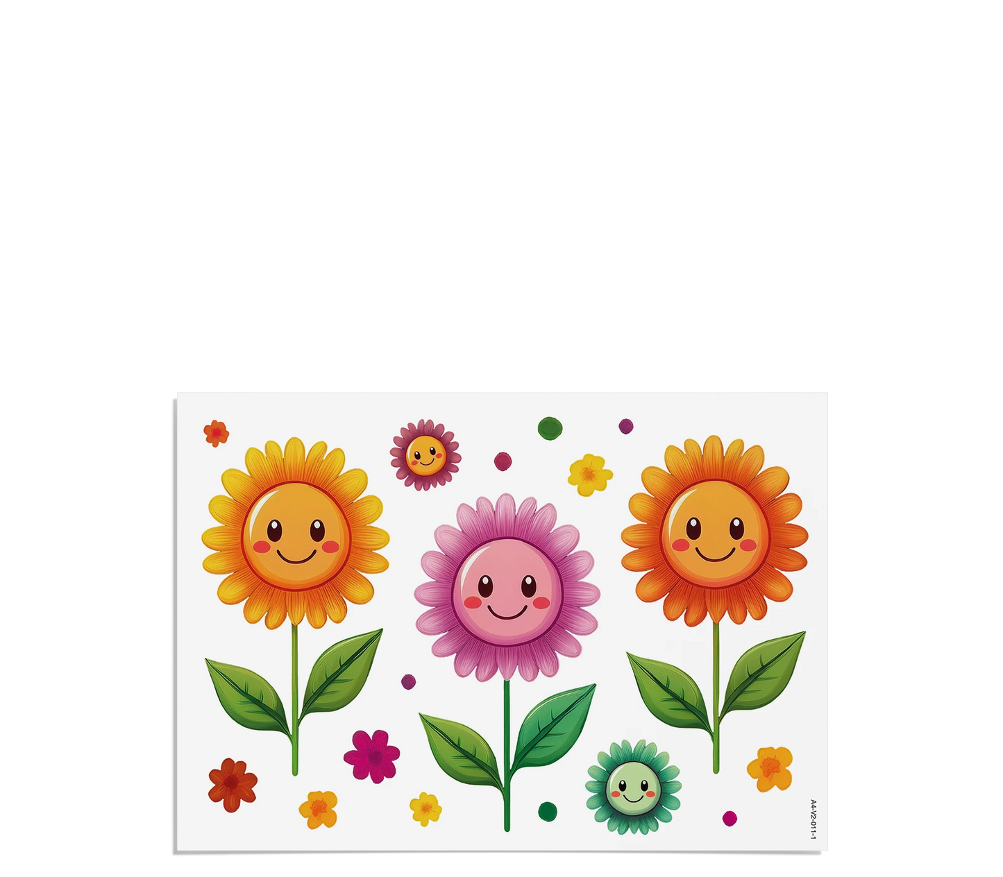 Fensterbilder | Blumen_Kinder