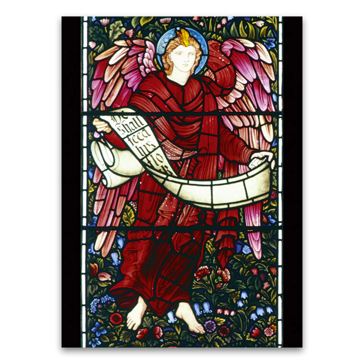 Poster Engel/Buchrolle