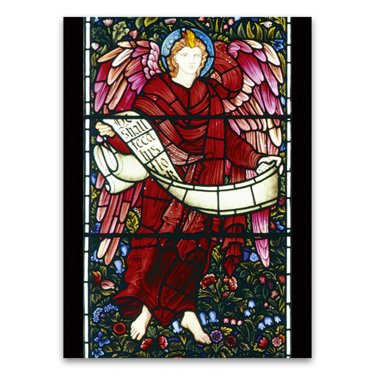 Poster Engel/Buchrolle