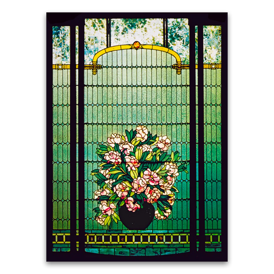 Poster Glasfenster Bertrami